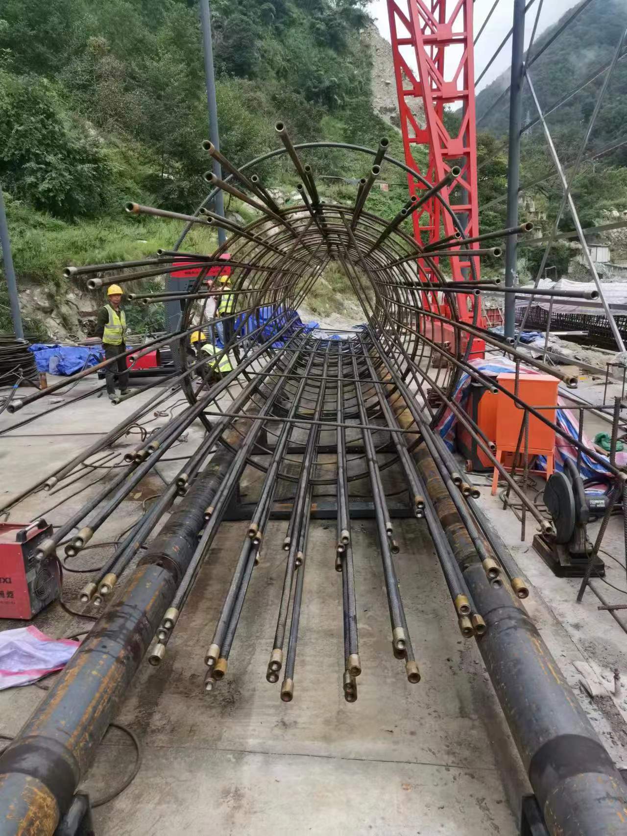 钢筋笼双绕筋绕筋机好用吗