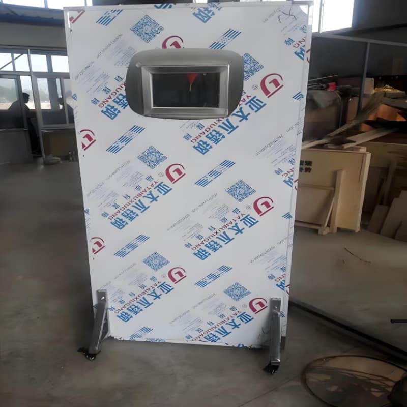 专用防X光铅屏风现场安装