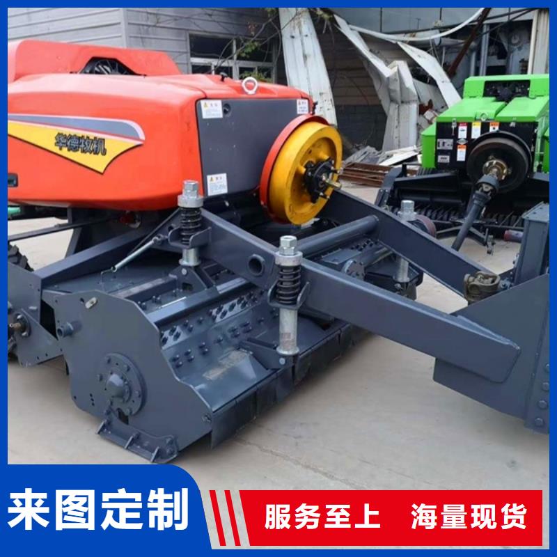 打捆机秸秆包膜机产品实拍让客户买的放心