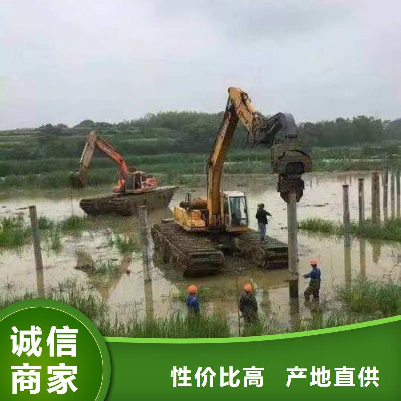 水上挖机出租水上船挖租赁厂家自营当地生产商