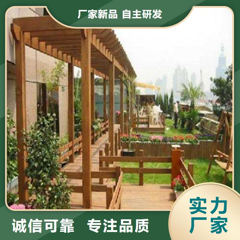 烟台市蓬莱区防腐木门头房哪里有卖材质实在