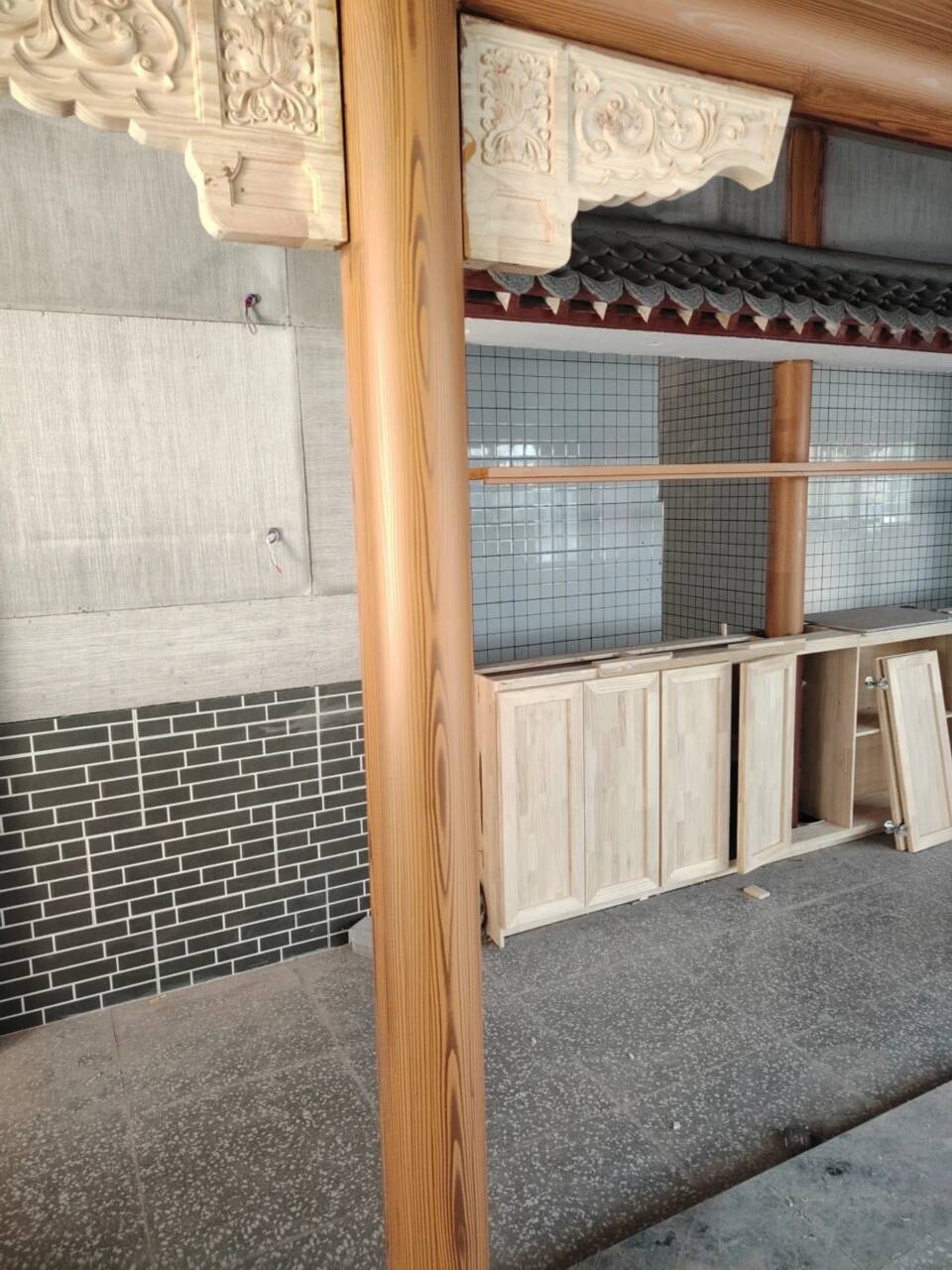 五指山市水性环保木纹漆，凉亭花架木纹漆，仿木纹漆厂家批发