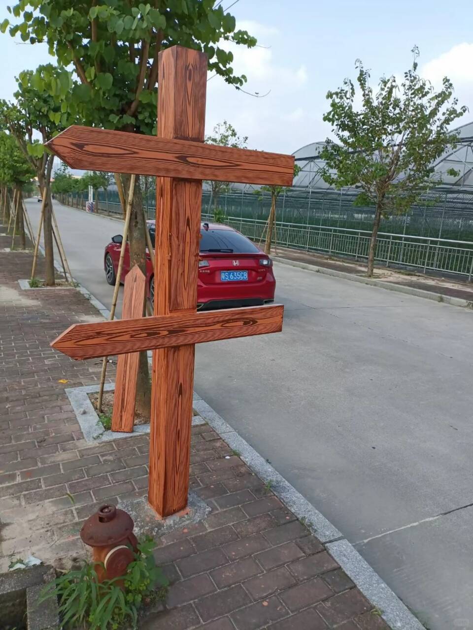 栈道护栏木纹漆批发施工