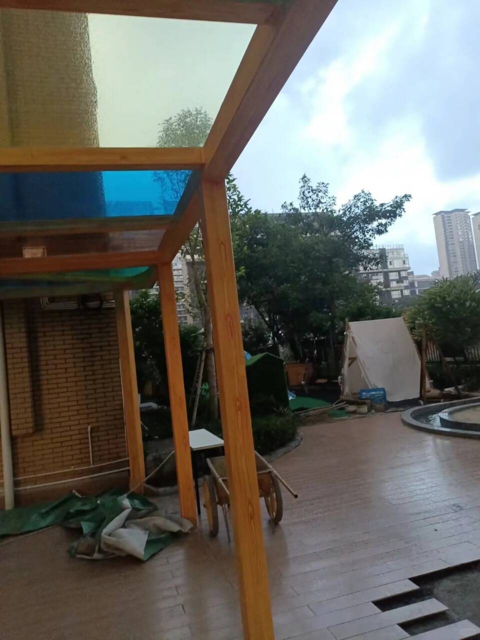 水性环保木纹漆，凉亭花架木纹漆，仿木纹漆施工价格