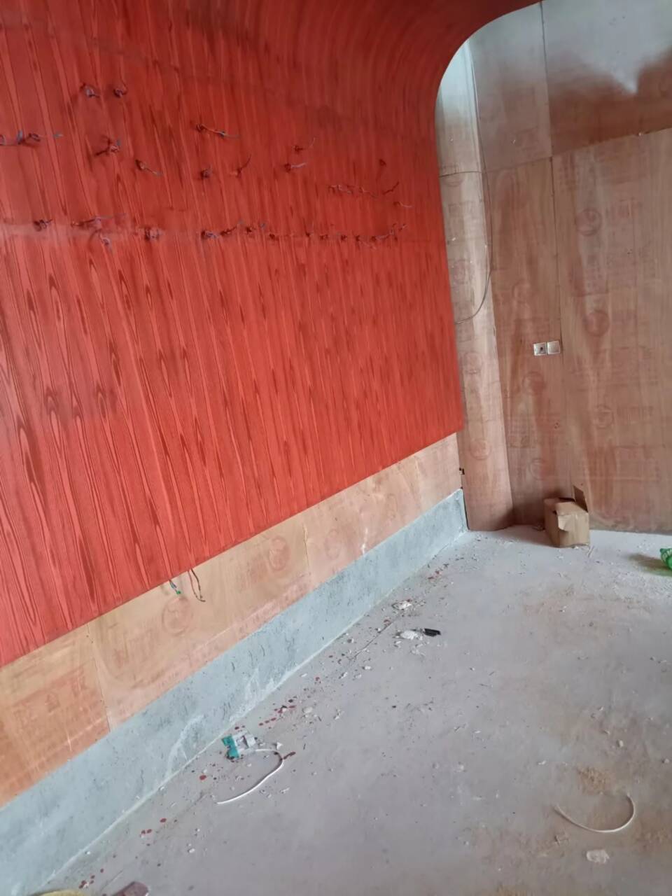 廊架长廊木纹漆，钢结构金属面木纹漆，仿木纹漆包工包料