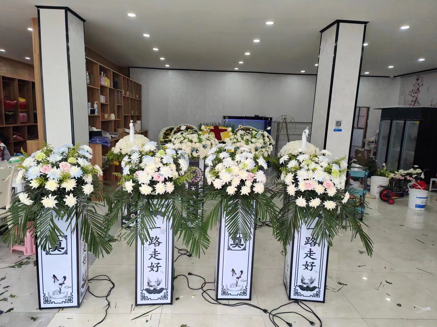泗洪县太平镇灵堂用品专业团队