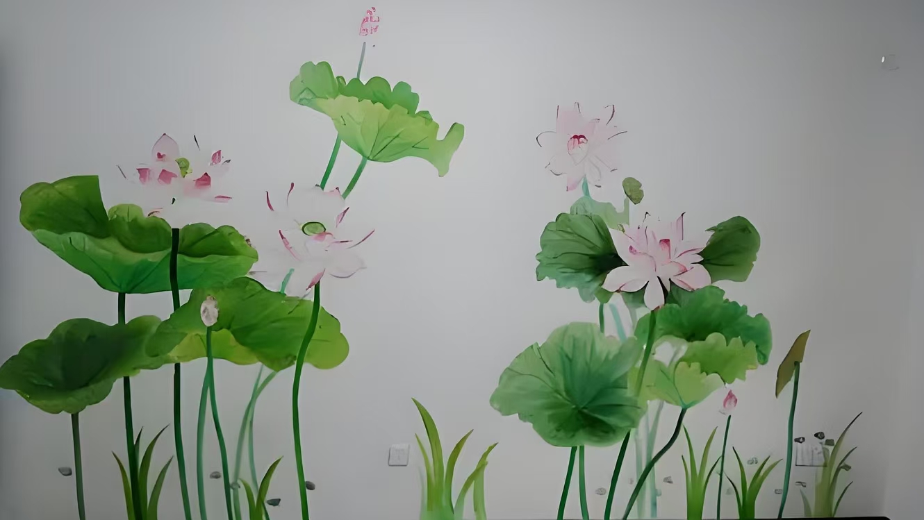 文化墙彩绘手绘墙绘画团队