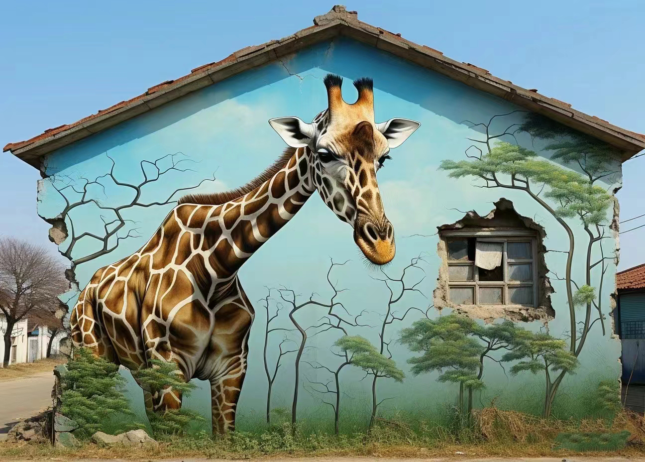 壁画彩绘手绘涂鸦绘画工作室