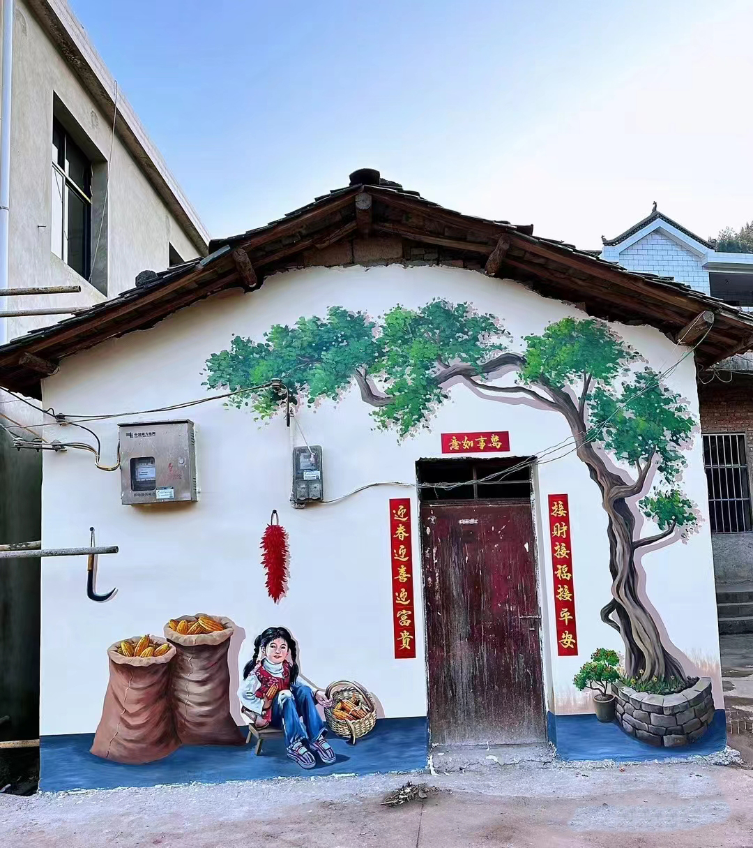 墙绘壁画墙体彩绘涂鸦公司