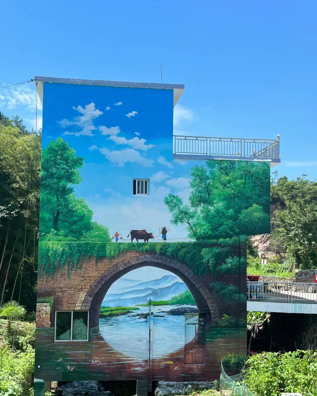 墙面彩绘墙体手绘壁画师团队