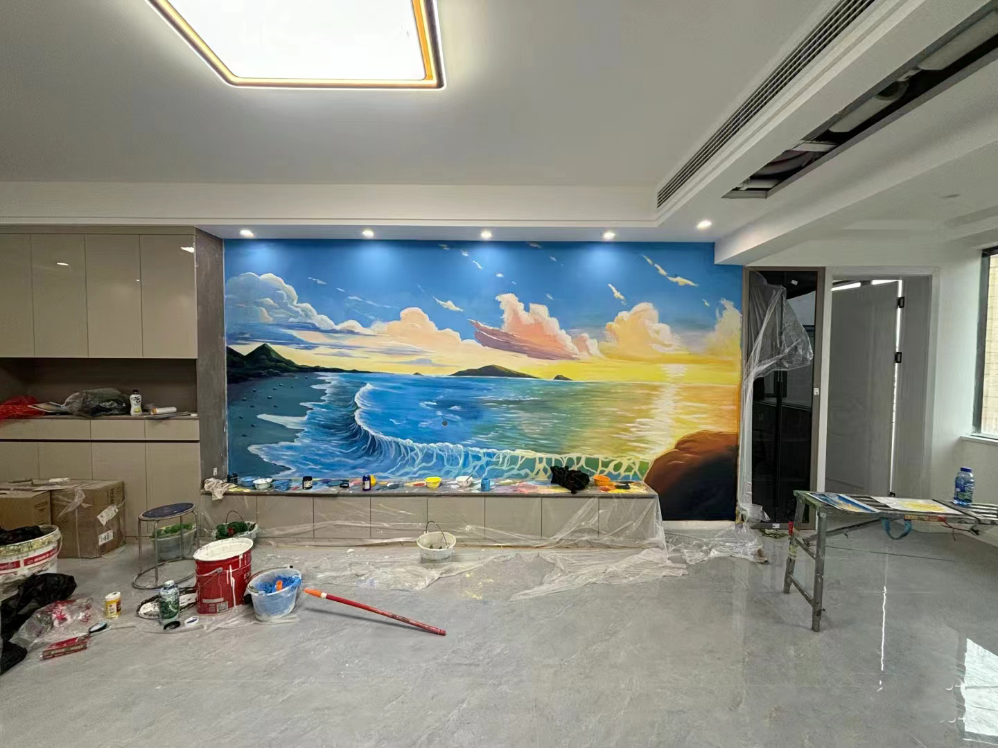 壁画彩绘手绘涂鸦绘画团队