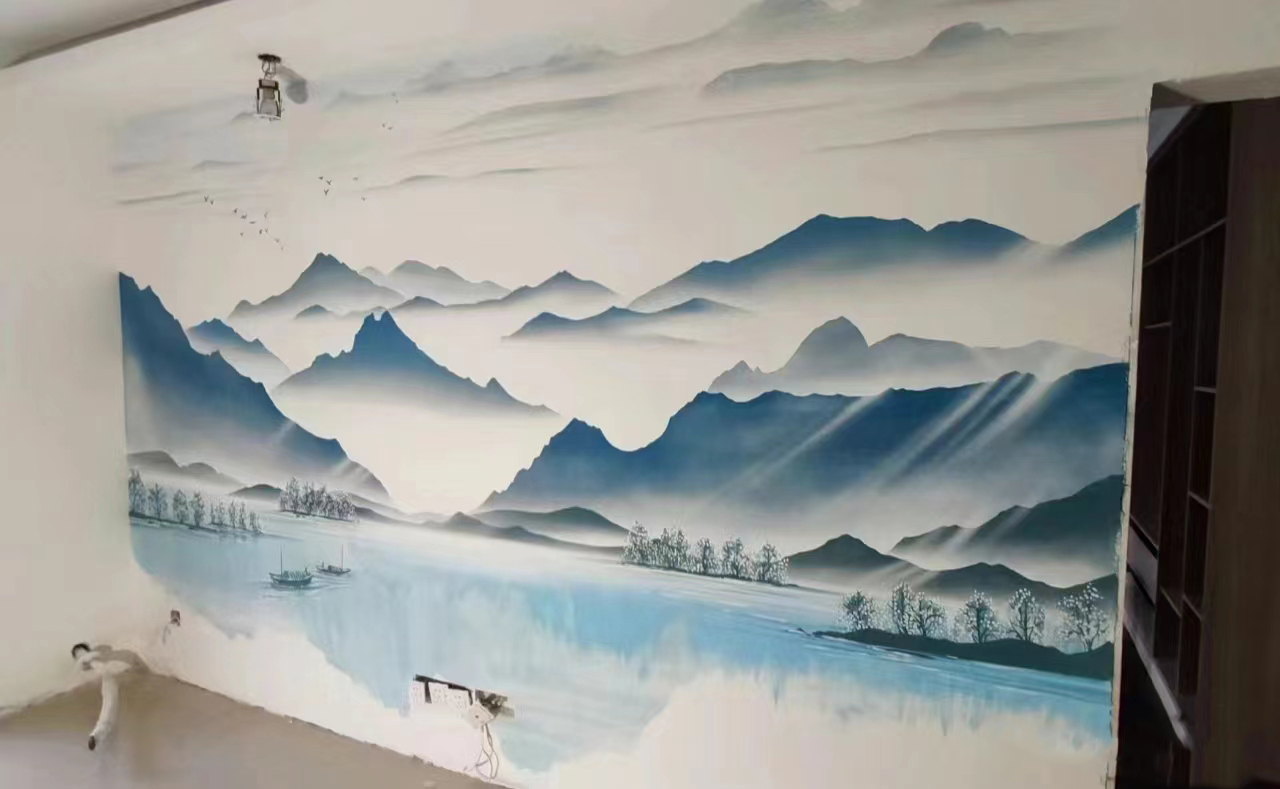 文化墙彩绘手绘墙绘画公司